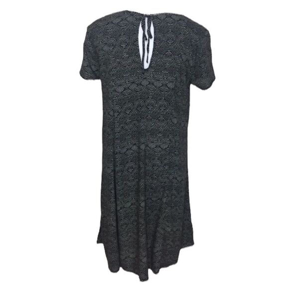 H&M Short Sleeve Black White Dot Dress Size 6 - Picture 2 of 6